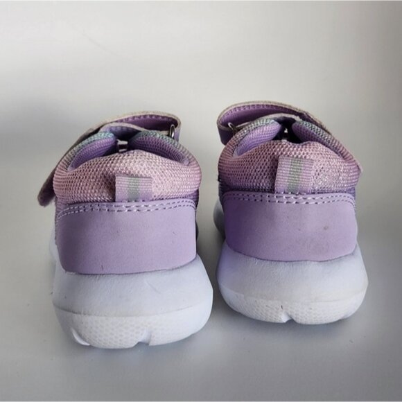 Velcro Infant Shoes, Size 5, Unicorn/Rainbow color, Joe Fresh, Baby sneakers - Picture 4 of 5